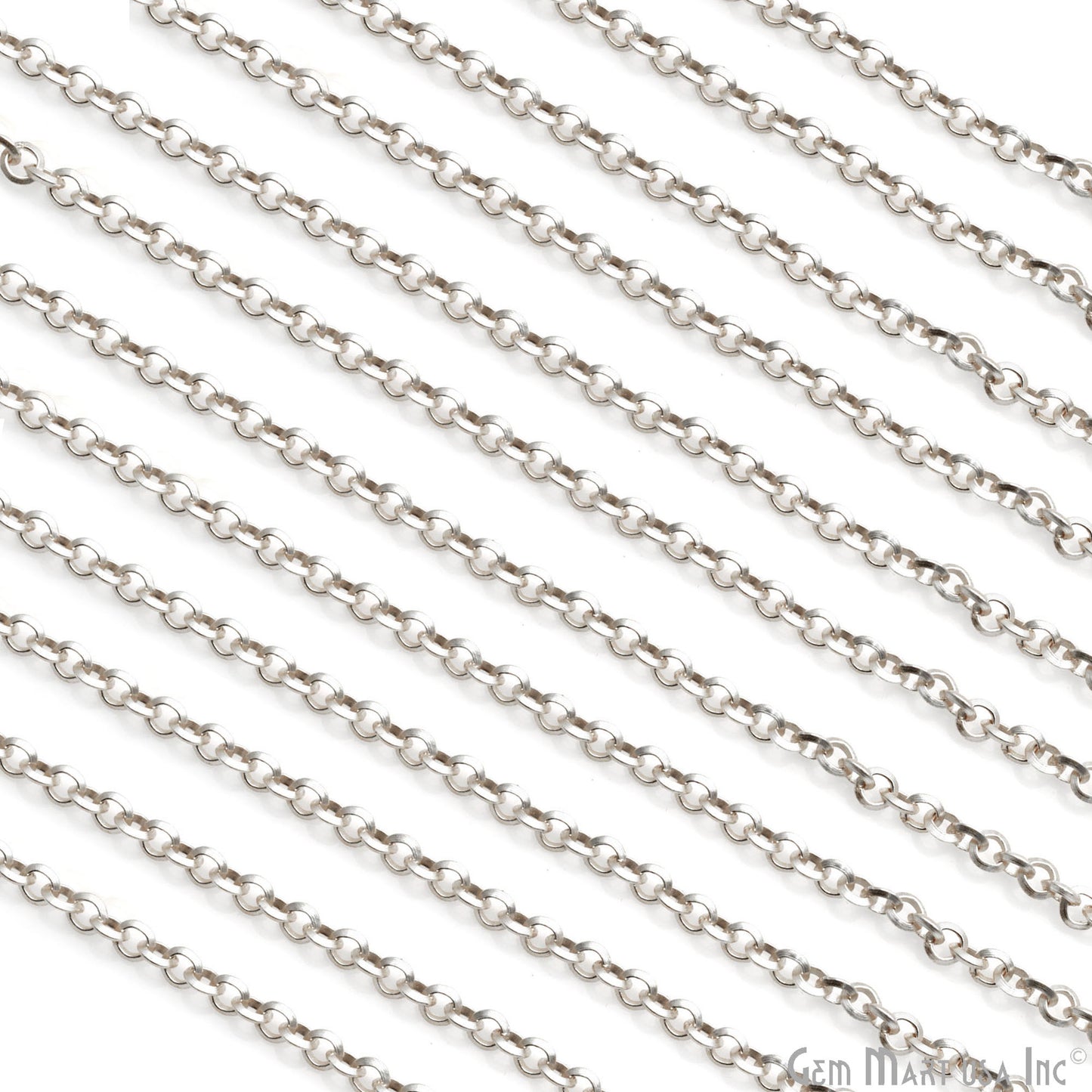 Cable Chain For Jewelry Making 3mm Cable Link Chain Necklace, Minimal Finding Chain