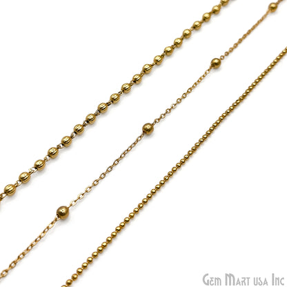 Gold Plated Chain Bulk Lot, Dainty Link Finding Chain, Wholesale Thin Jewelry Chain, Necklace Bracelet, DIY Jewelry Starter Kit, 40+ ft