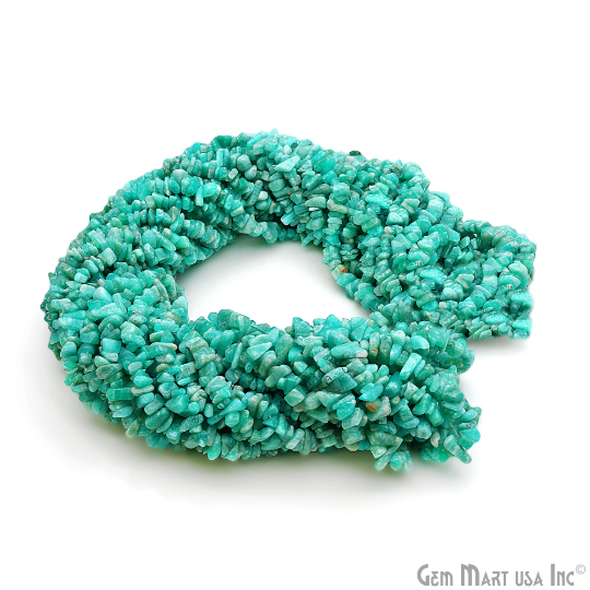 Natural Chip Beads, 34 Inch, Genuine Chip Strands, Drilled Strung Nugget Beads, 3-7mm, Polished, GemMartUSA (70001)