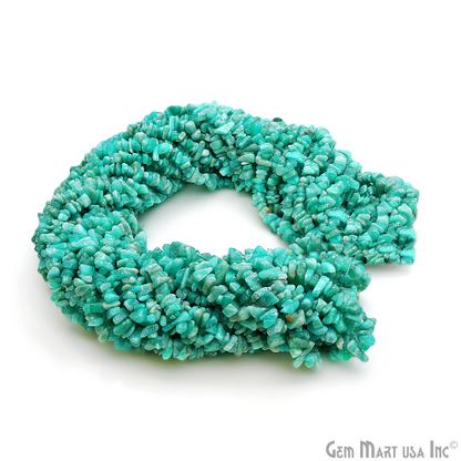 Natural Chip Beads, 34 Inch, Genuine Chip Strands, Drilled Strung Nugget Beads, 3-7mm, Polished, GemMartUSA (70001)