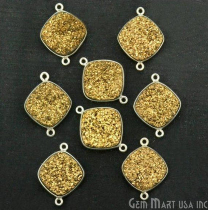 druzy connector beads, druzy connector