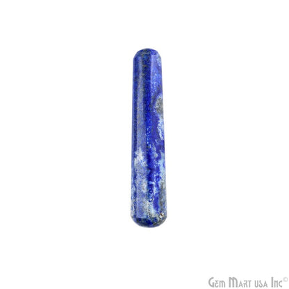 Lapis Hand Made SPA Massage Wand Reiki Healing Crystal Relaxation Meditation Collection Gift, Healing Crystal, 4Inch