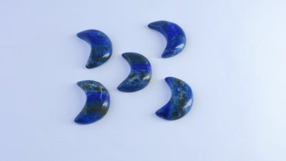 Moon Shaped Natural Stone Hand Carved Gemstone