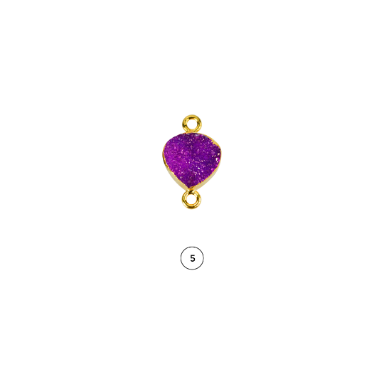 Purple Druzy