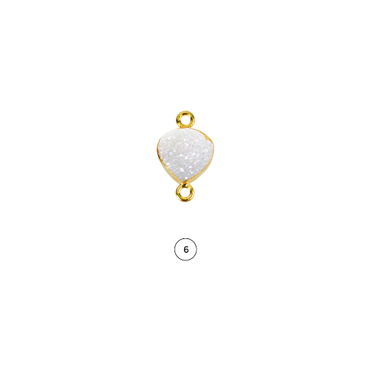 White Druzy