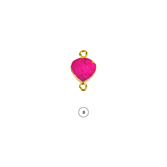 Pink Druzy