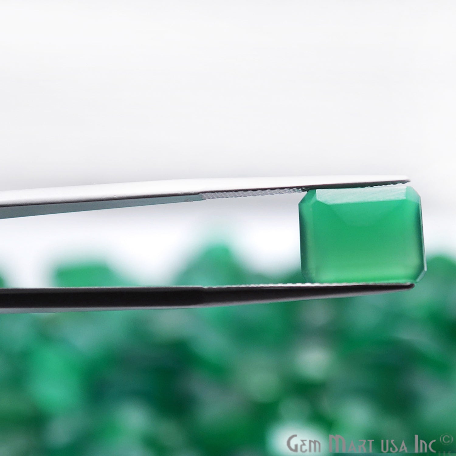 50 Carat Green Onyx Mix Shape Wholesale Loose Gemstones - GemMartUSA
