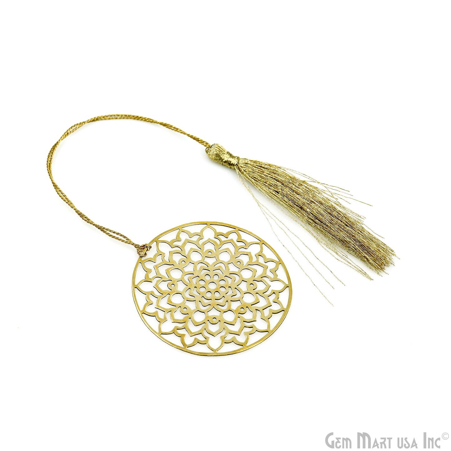 Metal Round Dream Catcher Bookmark With Tassel. Gold Bookmark, Reader Gift, Handmade Bookmark, Page Marker, Aesthetic Gift, 53mm
