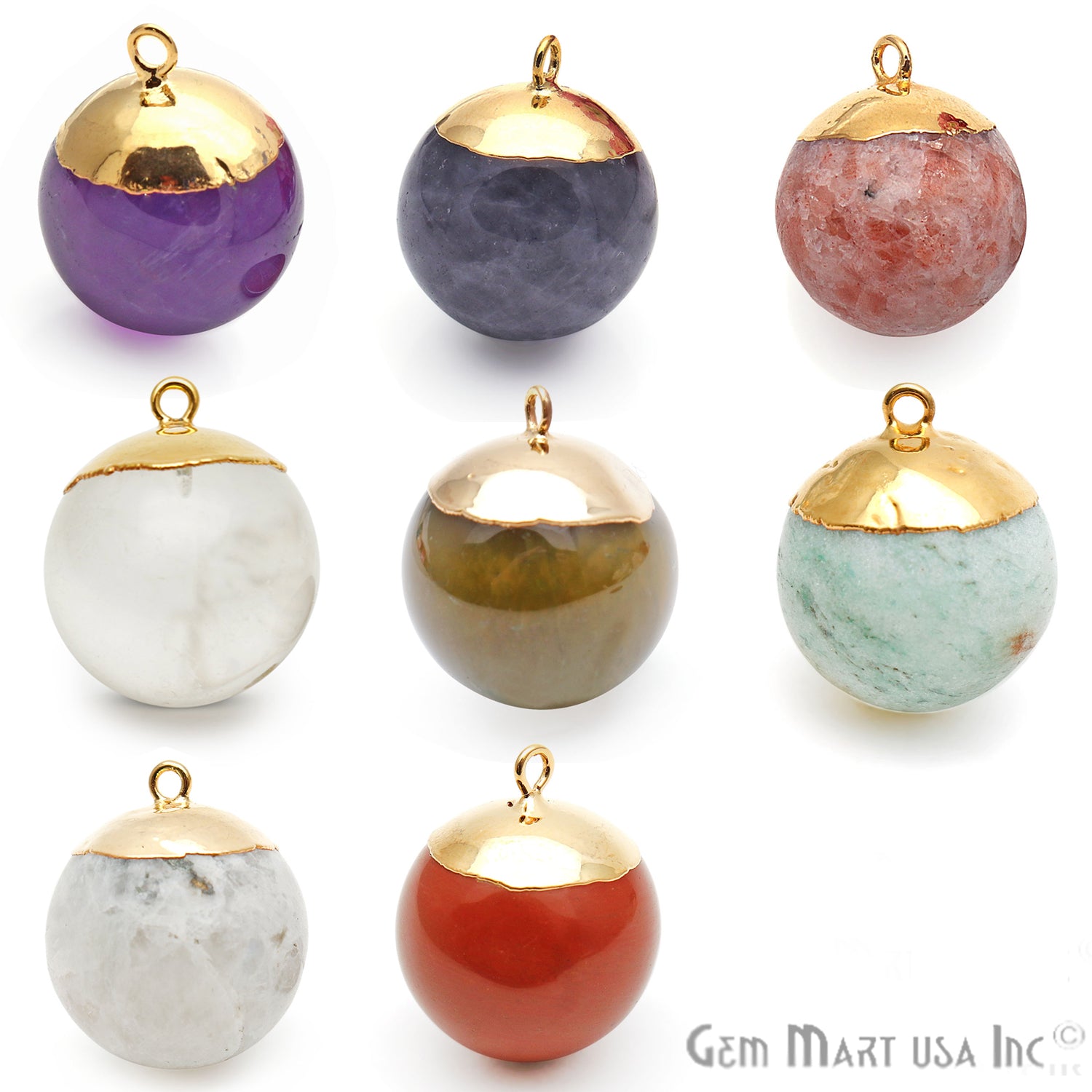 gemstone connector beads, gemstone connector pendant