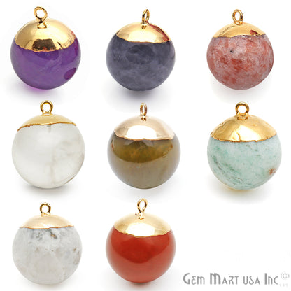 gemstone connector beads, gemstone connector pendant