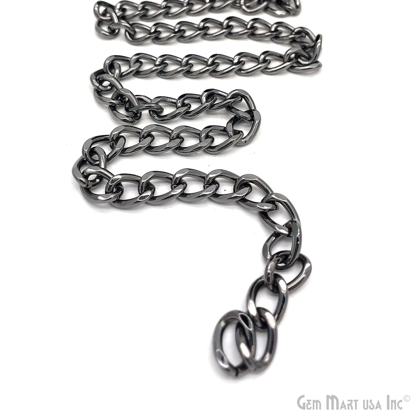 Curb Necklace Chain Finding Chain 14x10mm Station Rosary Chain