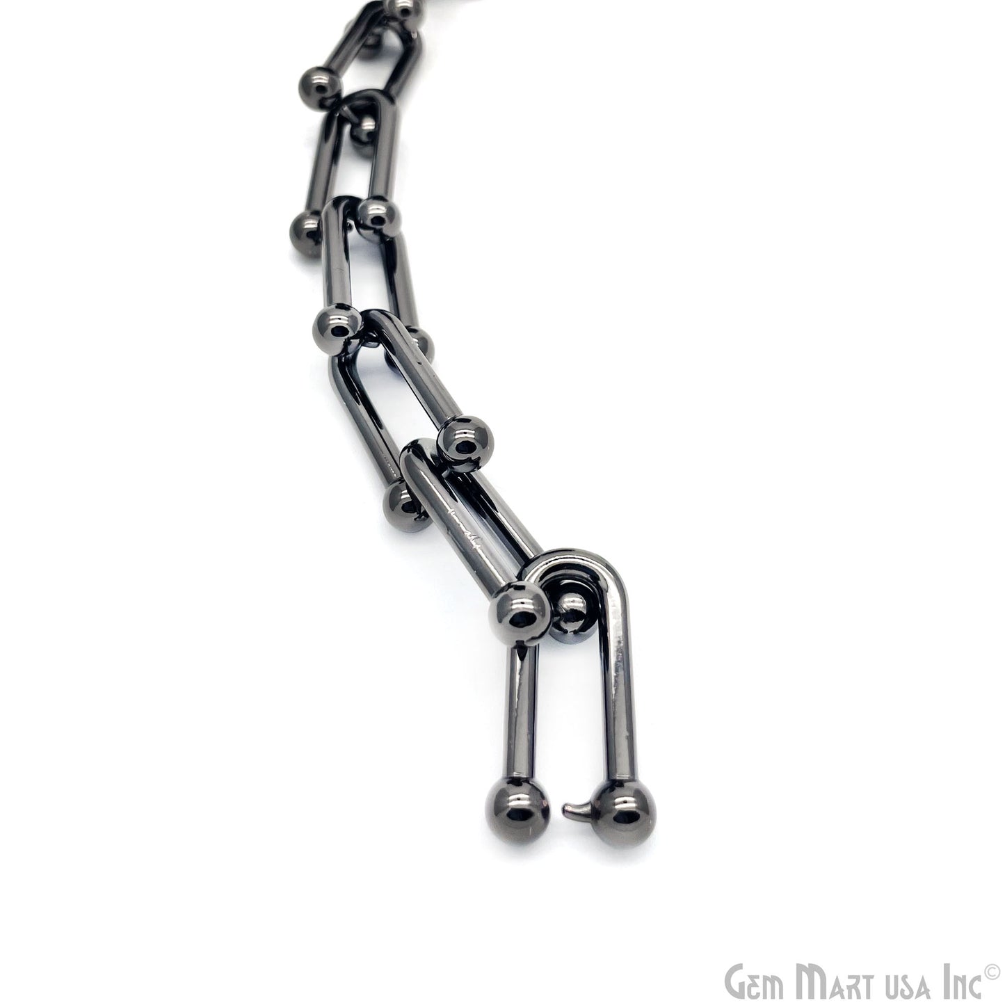 U Link Chain Finding Chain 33x14mm U Shaped Station Rosary Chain