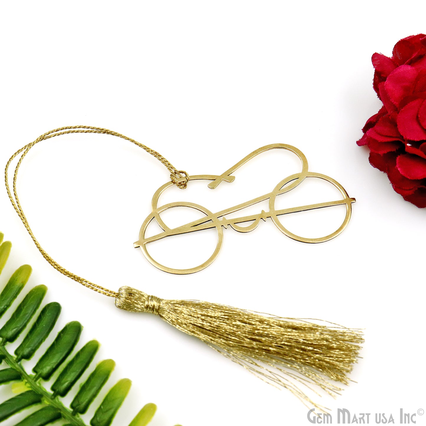 Metal Specks Shape Bookmark With Tassel. Gold Bookmark, Reader Gift, Handmade Bookmark, Page Marker, Aesthetic Gift. 70x38mm