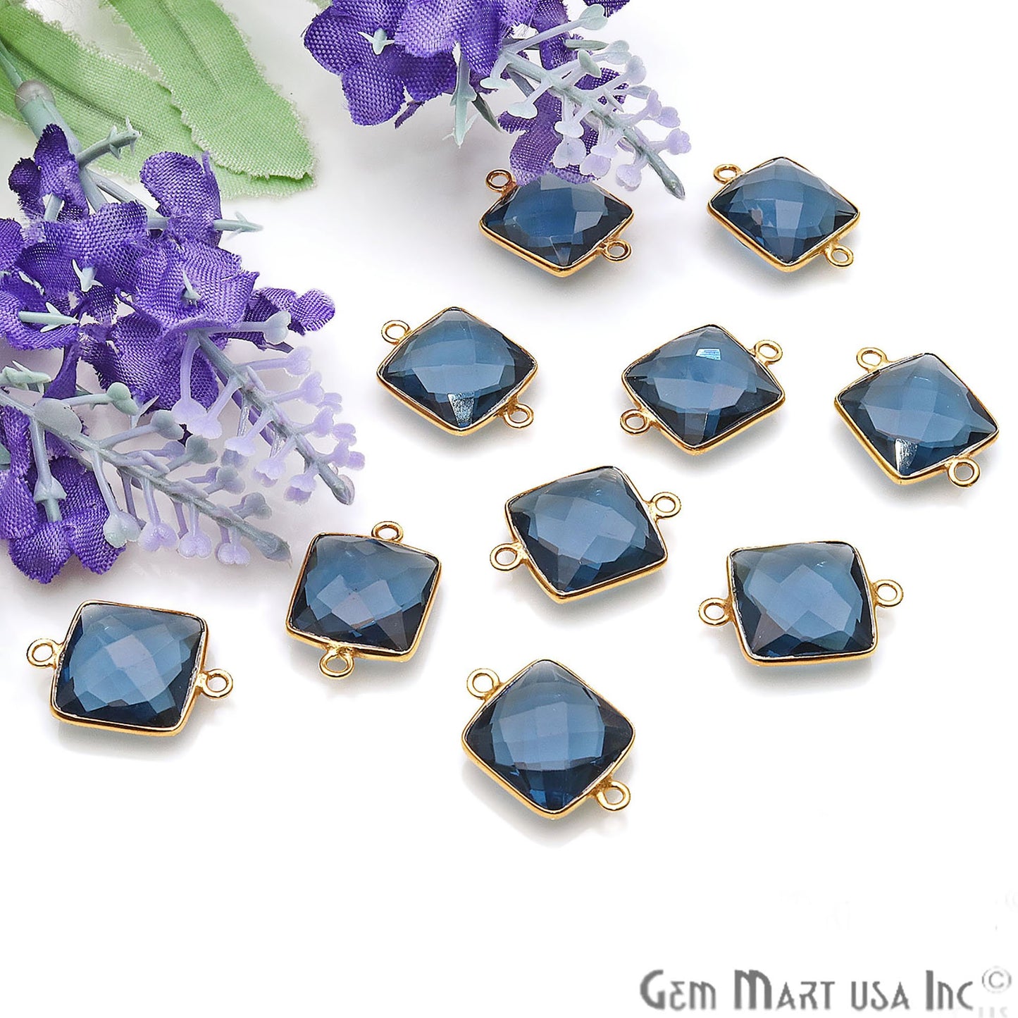 gemstone connector beads, gemstone connector pendant
