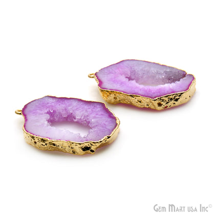 diy-earrings, agate earring, agate jewelry, geode