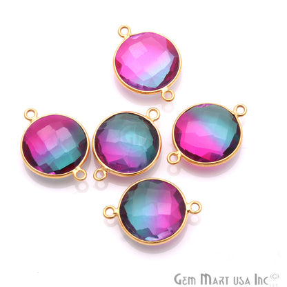 gemstone connector beads, gemstone connector pendant