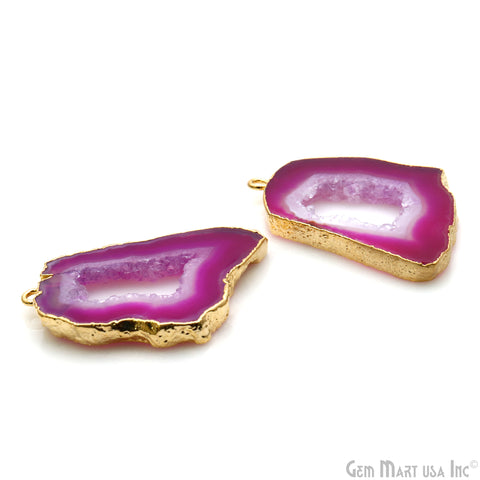 diy-earrings, agate earring, agate jewelry, geode