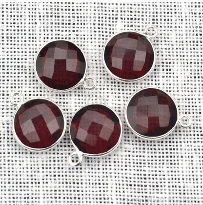 gemstone connector beads, gemstone connector pendant