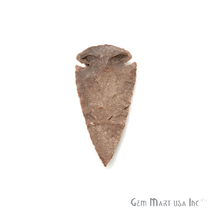 Arrowhead Cut Gemstones, 68x28mm Handcrafted Stone, Loose Gemstone, DIY Pendant, DIY Jewelry - GemMartUSA