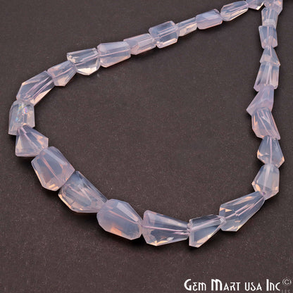 Lavender Quartz Free Form 18x11mm Crafting Beads Gemstone Strands 16INCH - GemMartUSA