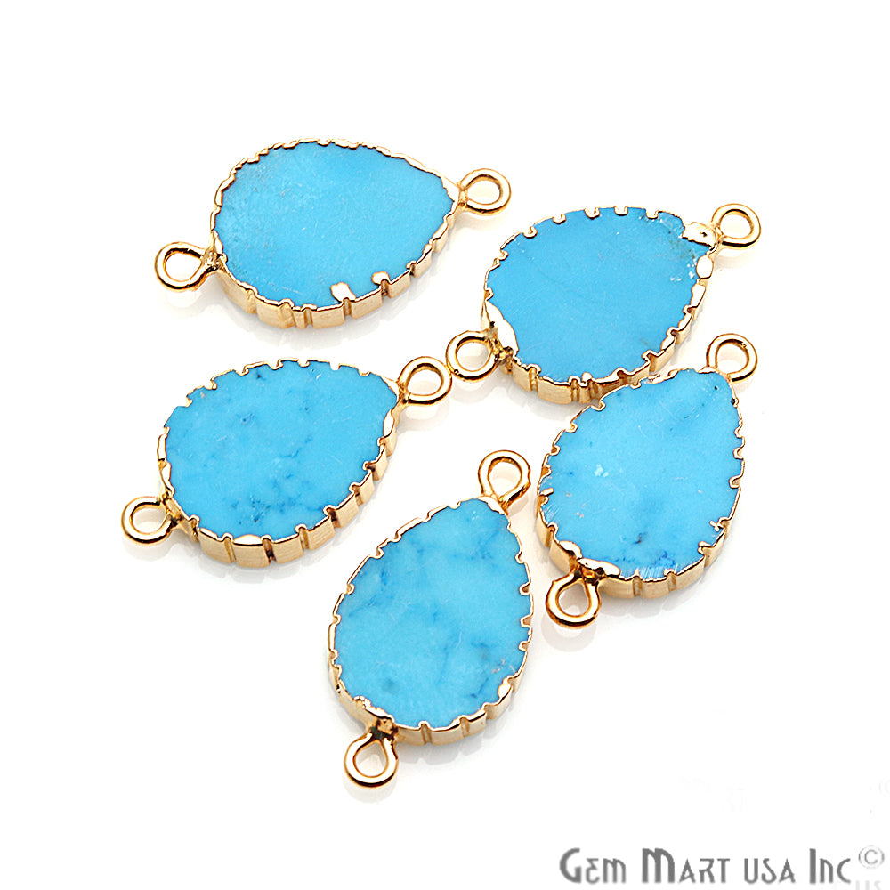 gemstone connector beads, gemstone connector pendant
