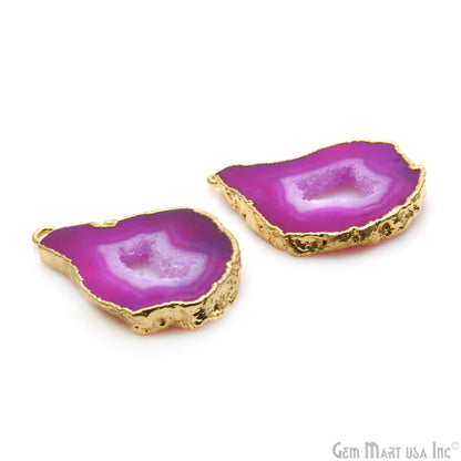 diy-earrings, agate earring, agate jewelry, geode