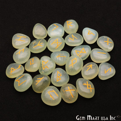 Rune Stones, Spiritual Stones, Futhark Reiki, Rune Stone Symbols, Gemstones - GemMartUSA