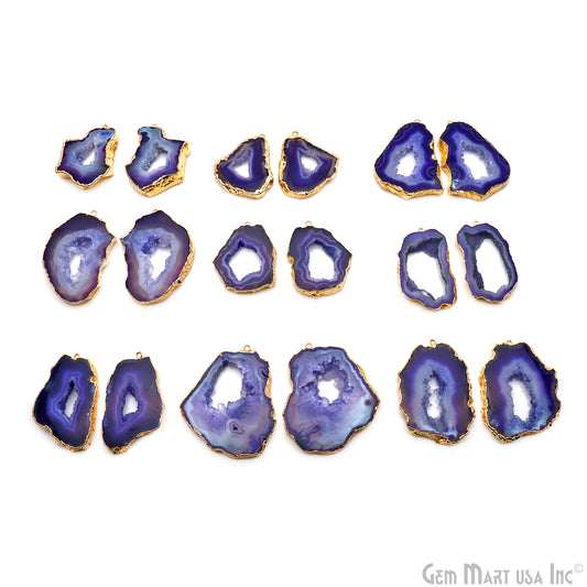 diy-earrings, agate earring, agate jewelry, geode