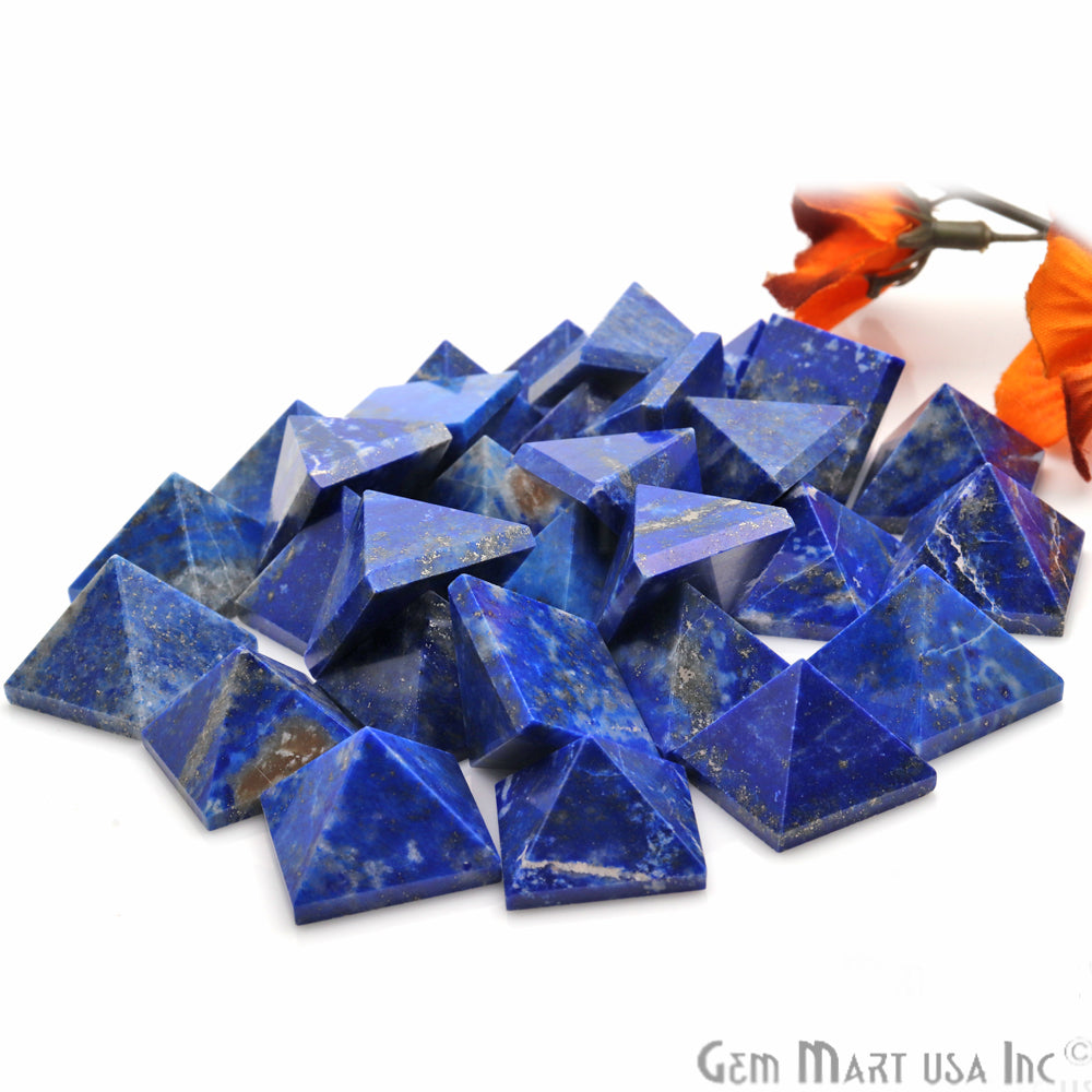 Healing Gemstone Pyramid Metaphysical Reiki Crystal (Pick Stone) - GemMartUSA