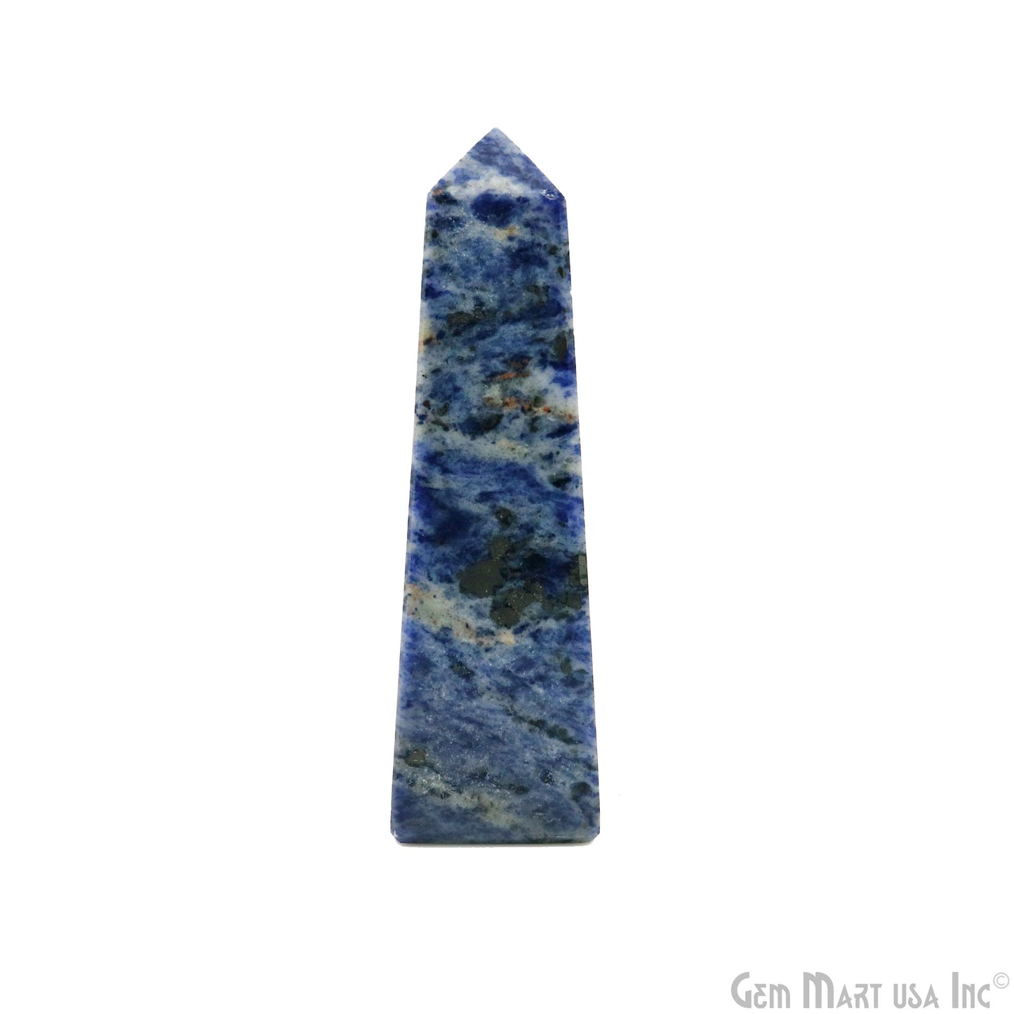 Gemstone Rectangle Tower Shape 4 Inch Crystal Tower Obelisk Healing Meditation Gemstones