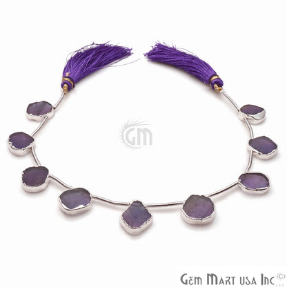 Amethyst Free Form 15x18mm Crafting Beads Gemstone Strands 9INCH - GemmartUSA