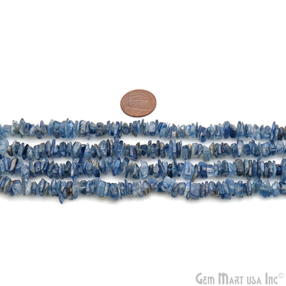 Kyanite 7-11mm Nugget Chip Beads Gemstone Strand - GemMartUSA