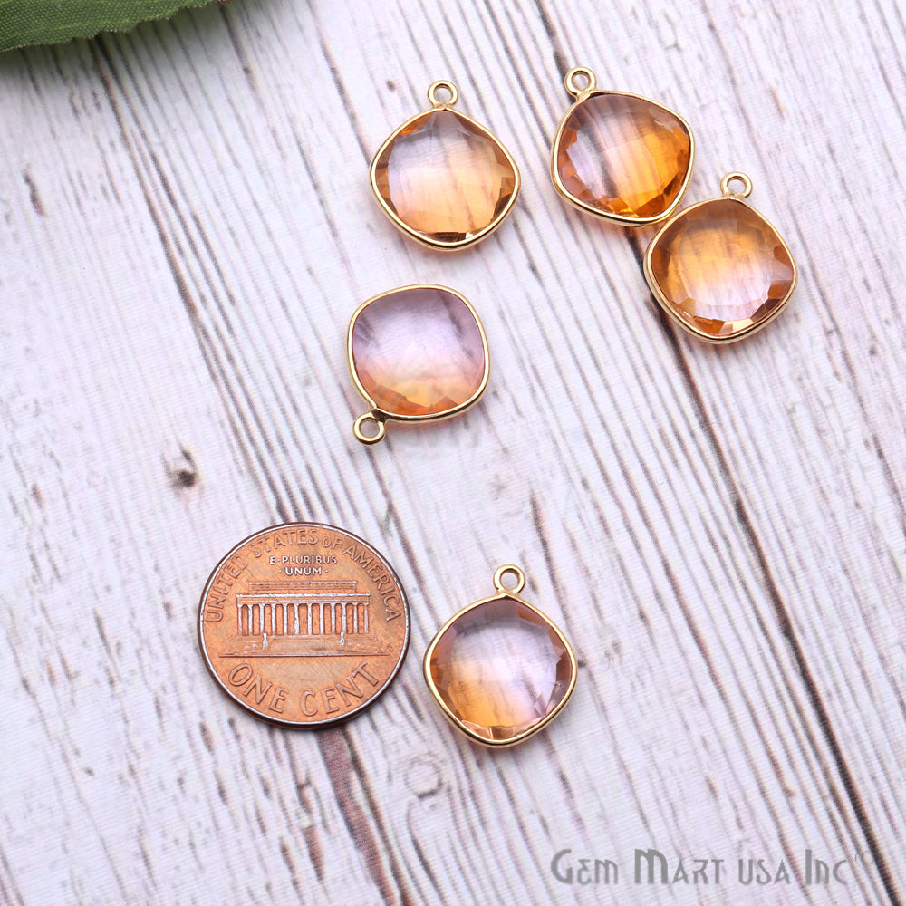 Citrine & Morganite Quartz
