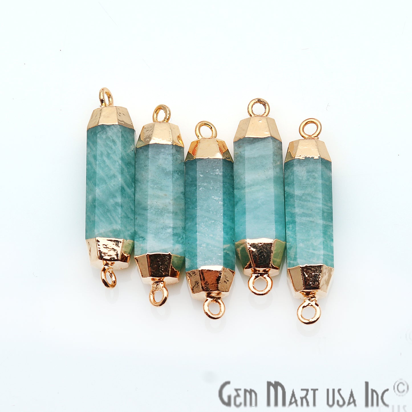 gemstone connector beads, gemstone connector pendant