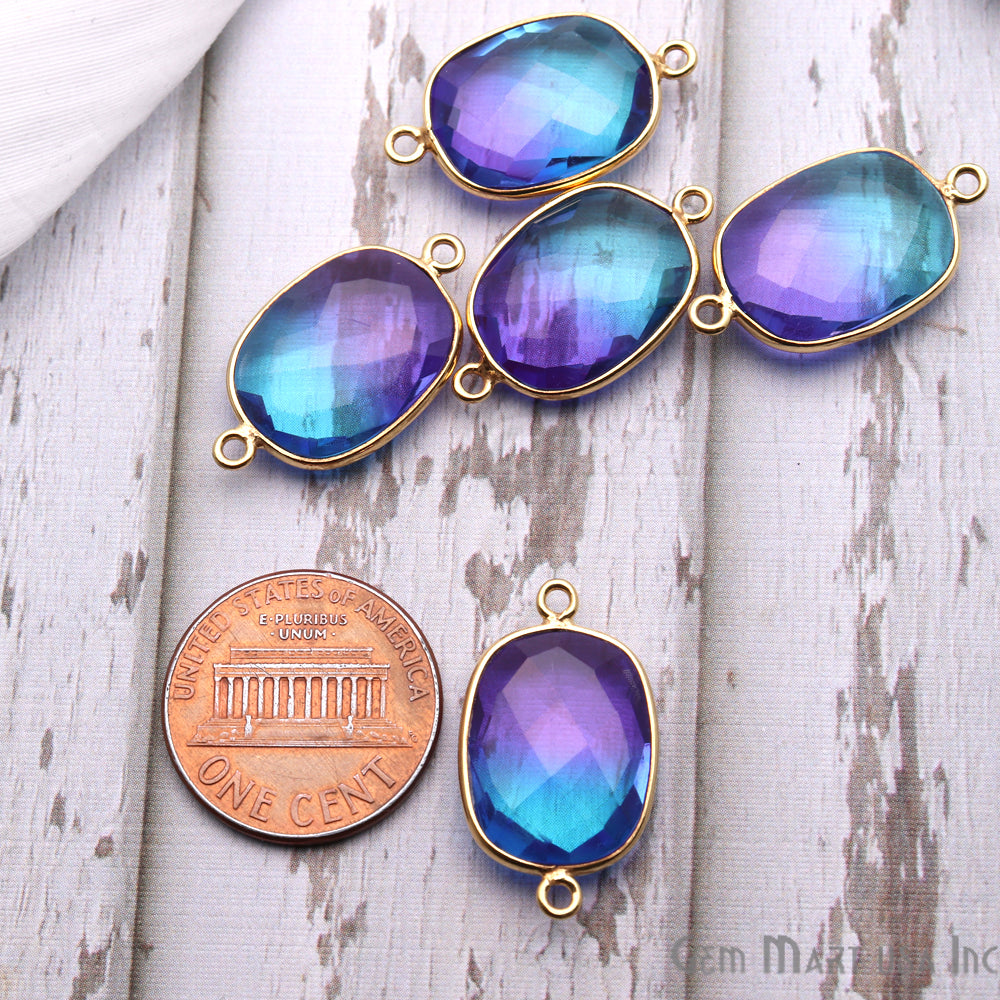 Sky Blue & Purple