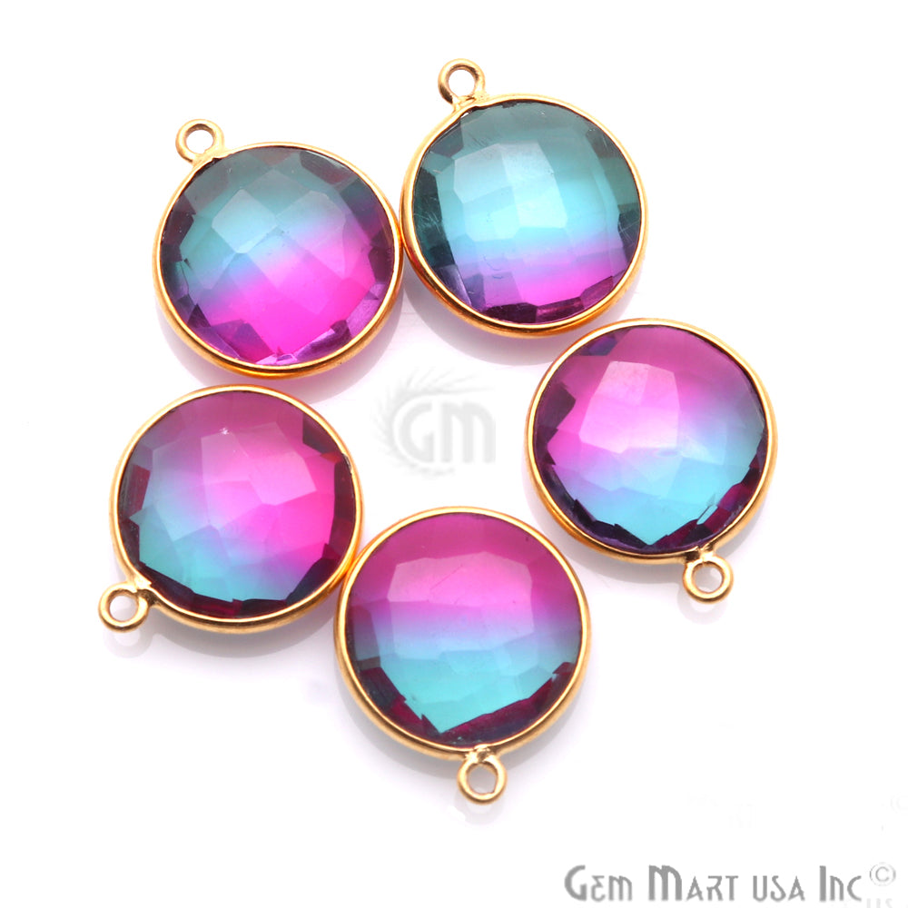 gemstone connector beads, gemstone connector pendant