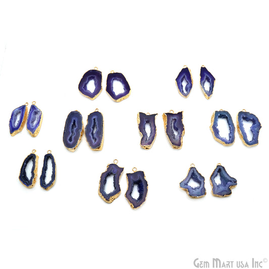 diy-earrings, agate earring, agate jewelry, geode