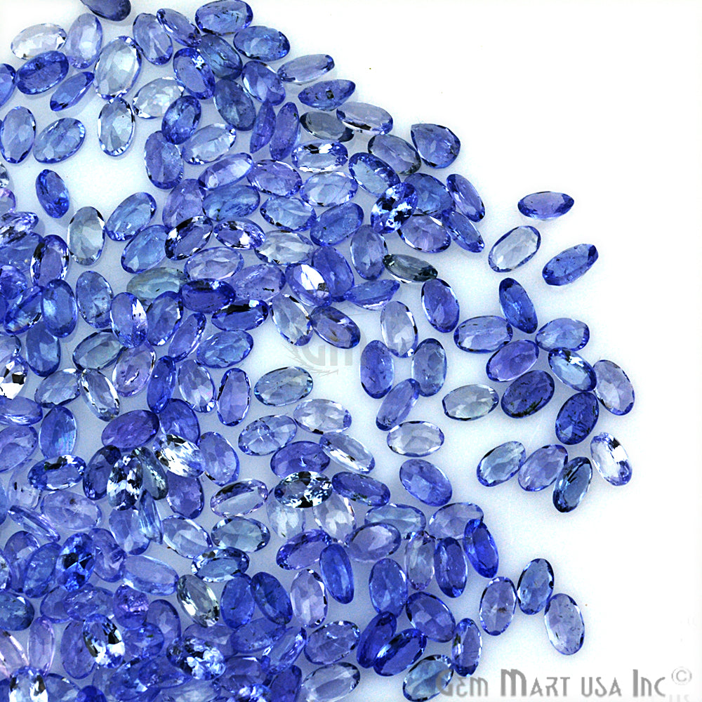 Wholesale Tanzanite Oval AA Grade Loose Gemstone (Pick Your Carat) - GemMartUSA