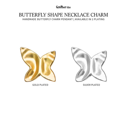 Butterfly Charm Necklace Butterfly Bracelet Charm