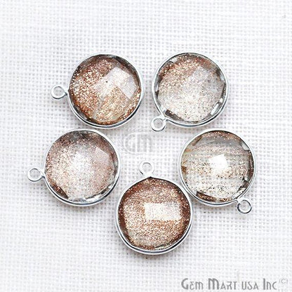 gemstone connector beads, gemstone connector pendant