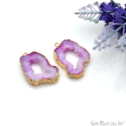 diy-earrings, agate earring, agate jewelry, geode