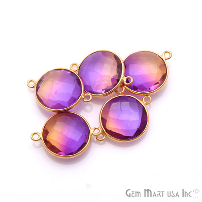 gemstone connector beads, gemstone connector pendant