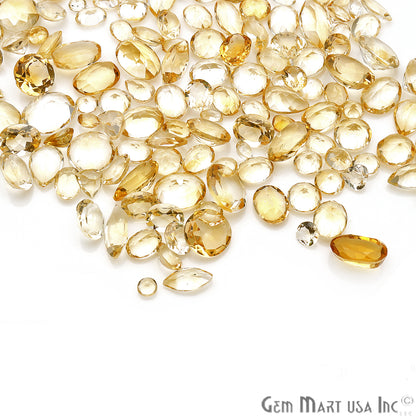 50 Carat Citrine Mix Shape A+ Grade Wholesale Loose Gemstones - GemMartUSA