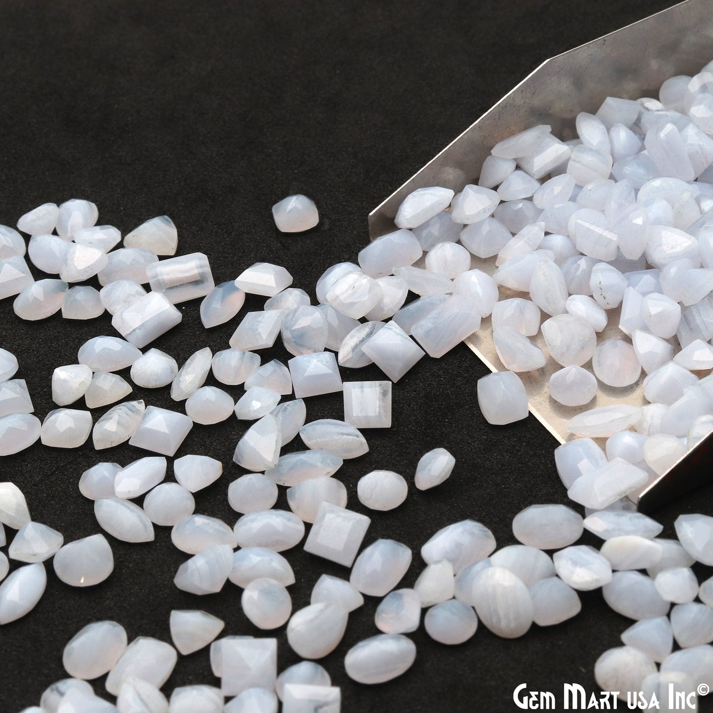 Wholesale Faceted Gemstones, 100% Natural Semi-Precious Gems,  Faceted Loose Gems, 3-5mm, Mixed, 50 Carats