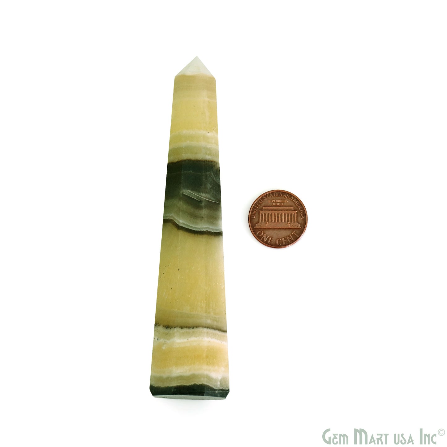 Serpentine Gemstone Jumbo Tower Crystal Tower Obelisk Healing Meditation Gemstones 4-5 Inch