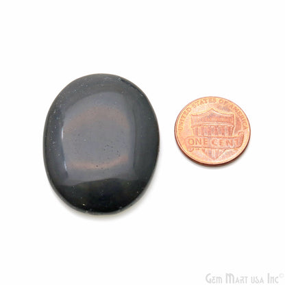 Thumb Meditation Gemstones 39x29mm Oval Hand Curved Thumb Massager Stones