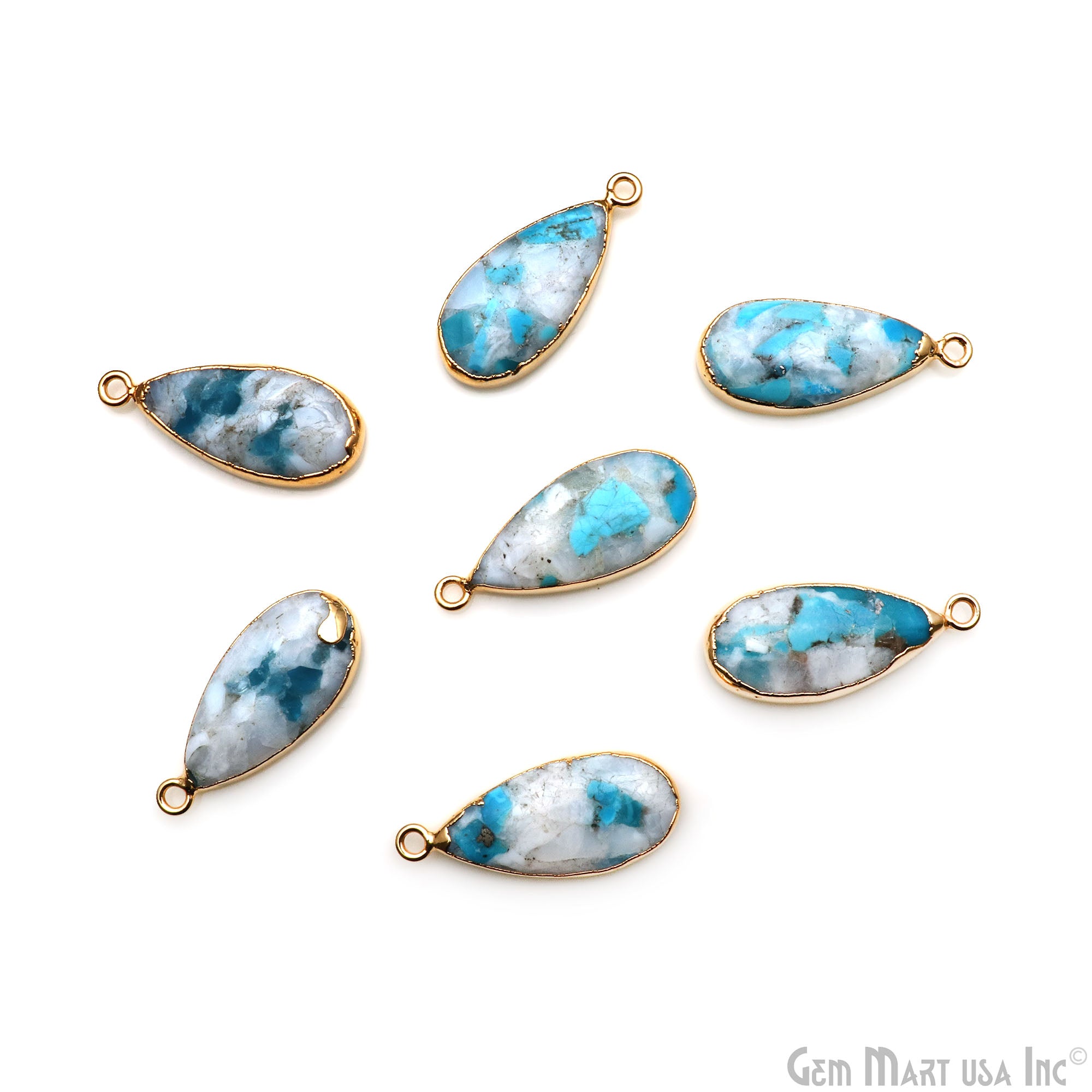 White Calcite & Neon Apatite