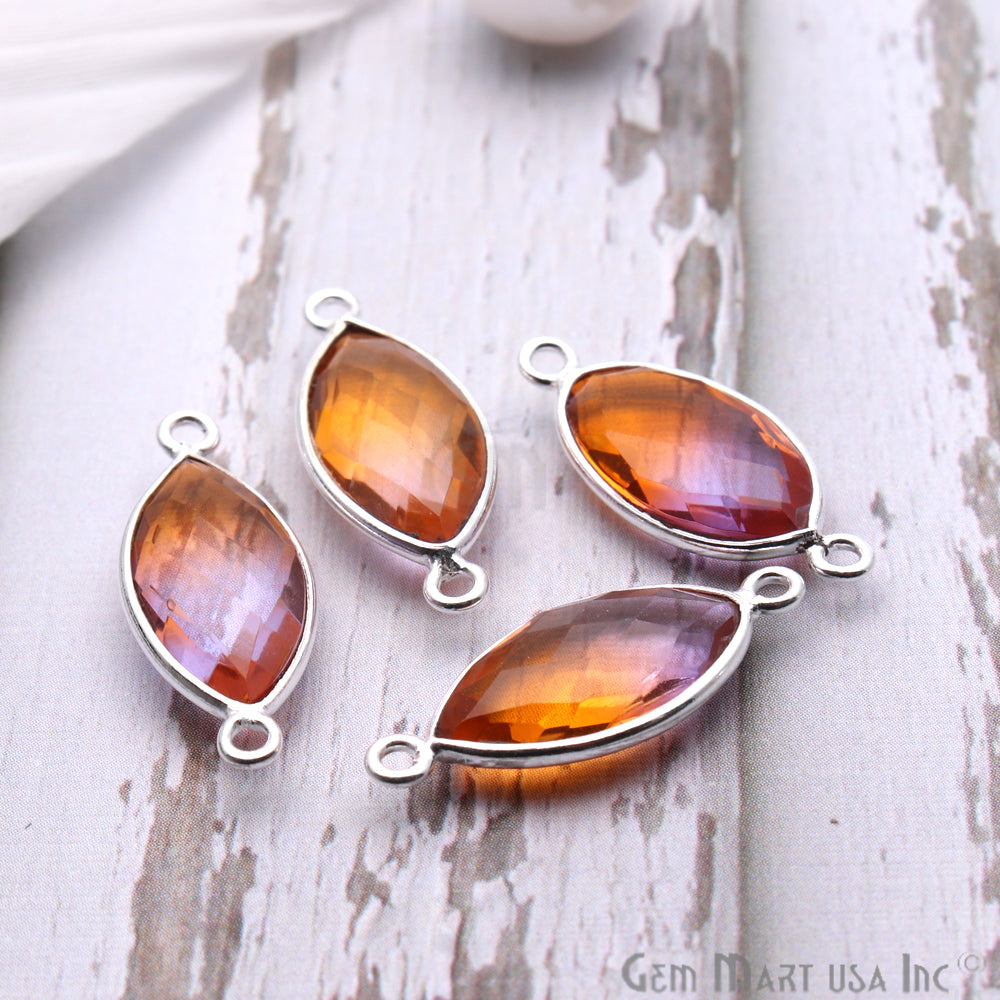 Citrine & Morganite Quartz