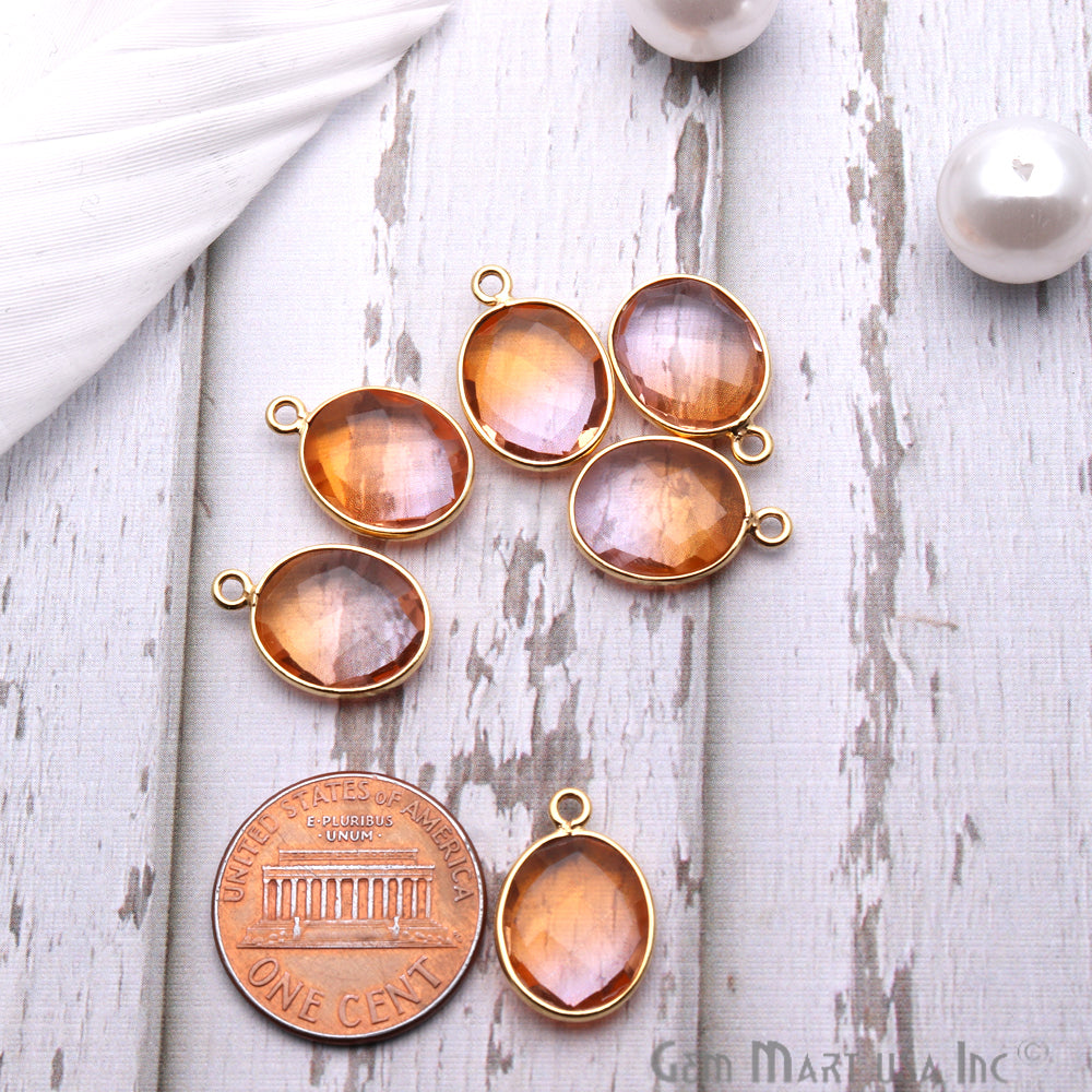 Citrine & Morganite Quartz