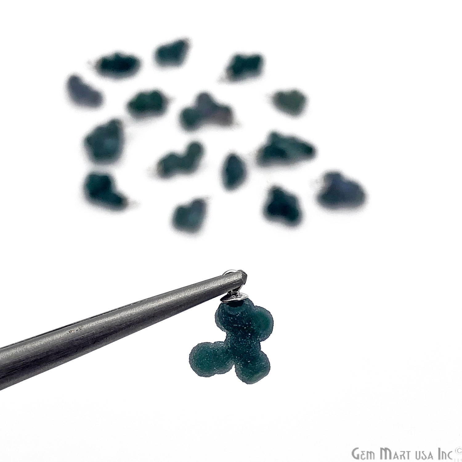 Grape Shape Bubble Druzy Tiny Connector (Pick Your Color) - GemMartUSA